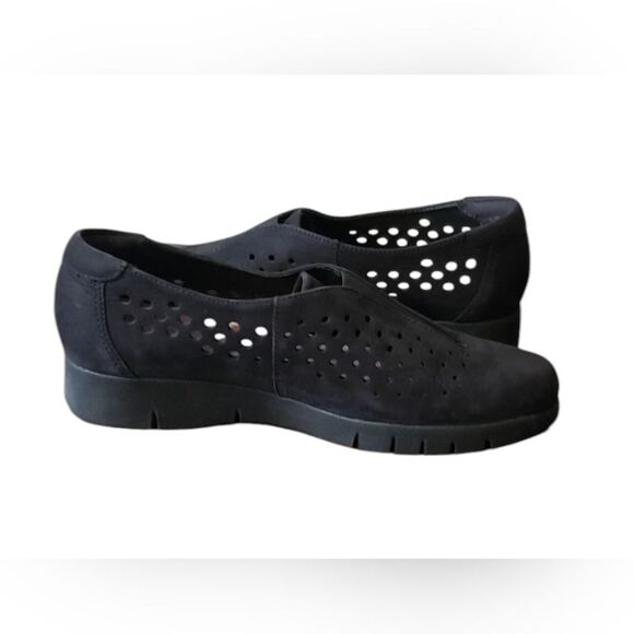 Clarks Women's Daelyn Summit Slip On Black Nubuck Size 7.5 M - Picture 6 of 8